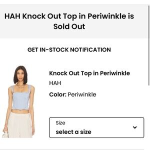 REVOLVE | Knock Out Top by HAH